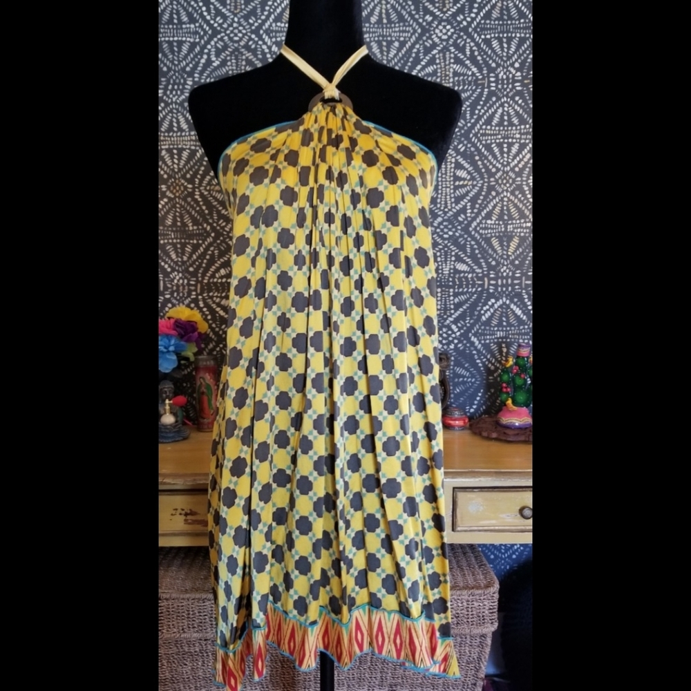 A Commom Thread Silk Dress - Picture 2 of 10